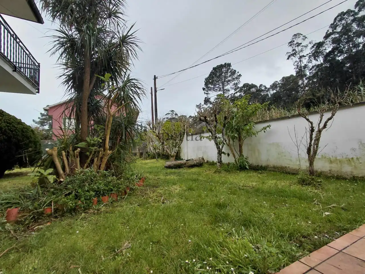 Garten von Wohnung zur Miete in Boiro mit Heizung und Möbliert