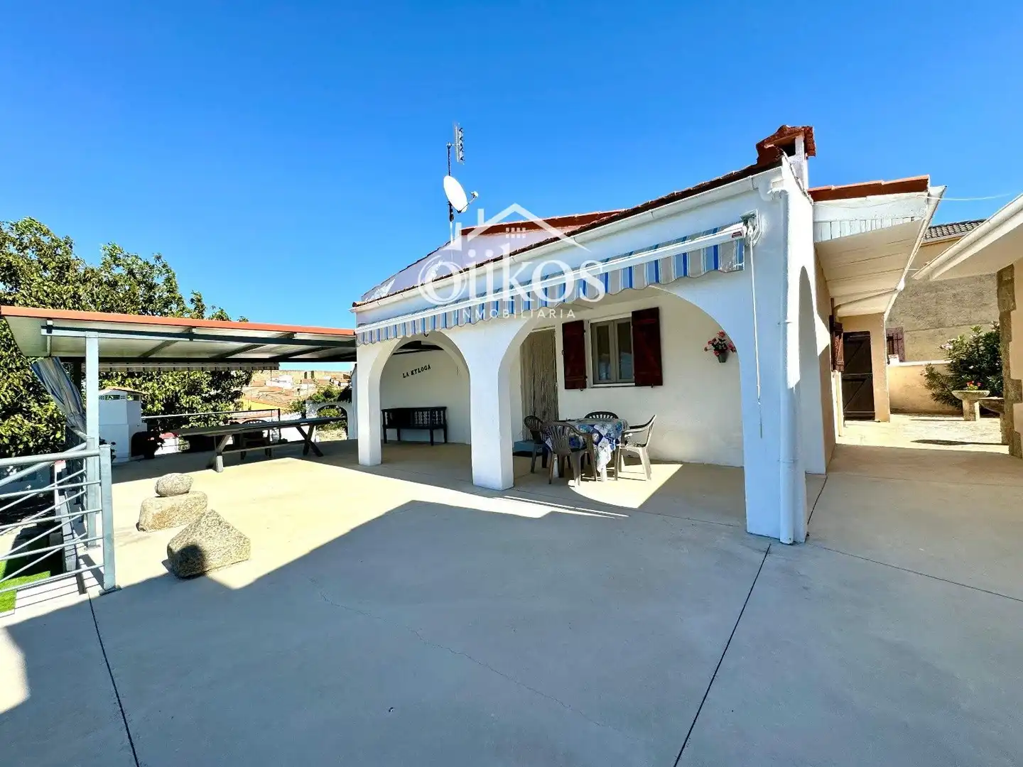 Exterior view of Houses for sale in San Felices de los Gallegos  with Heating, Parquet flooring and Swimming Pool