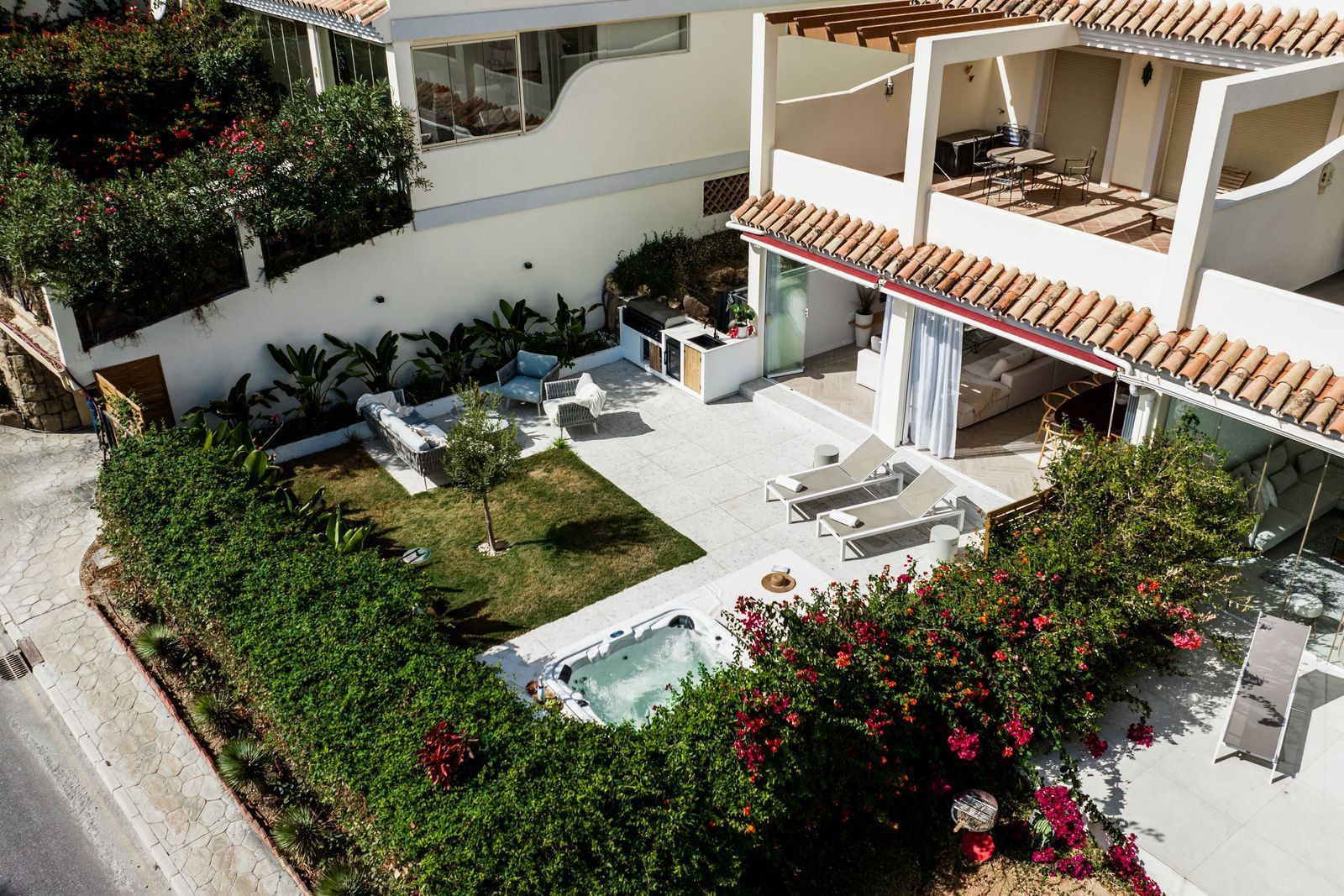 Jardí de Planta baixa en venda en Marbella amb Aire condicionat, Jardí privat i Terrassa