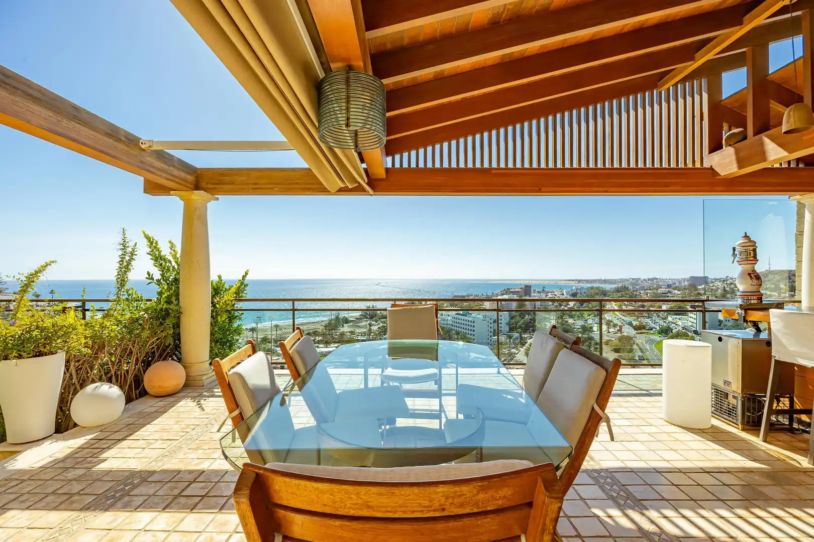 Terraza de Casa o chalet en venta en San Bartolomé de Tirajana con Aire acondicionado, Jardín privado y Terraza