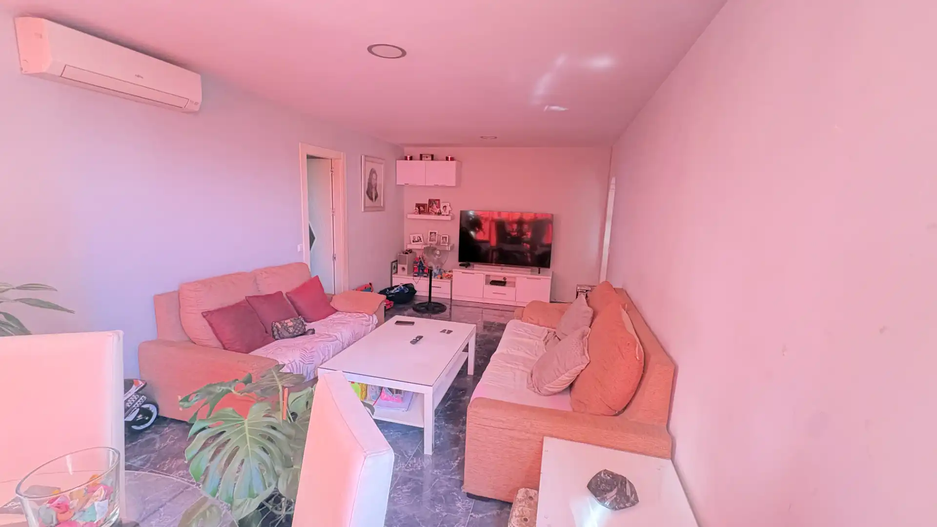 Sala de estar de Piso en venta en Málaga con Amueblado