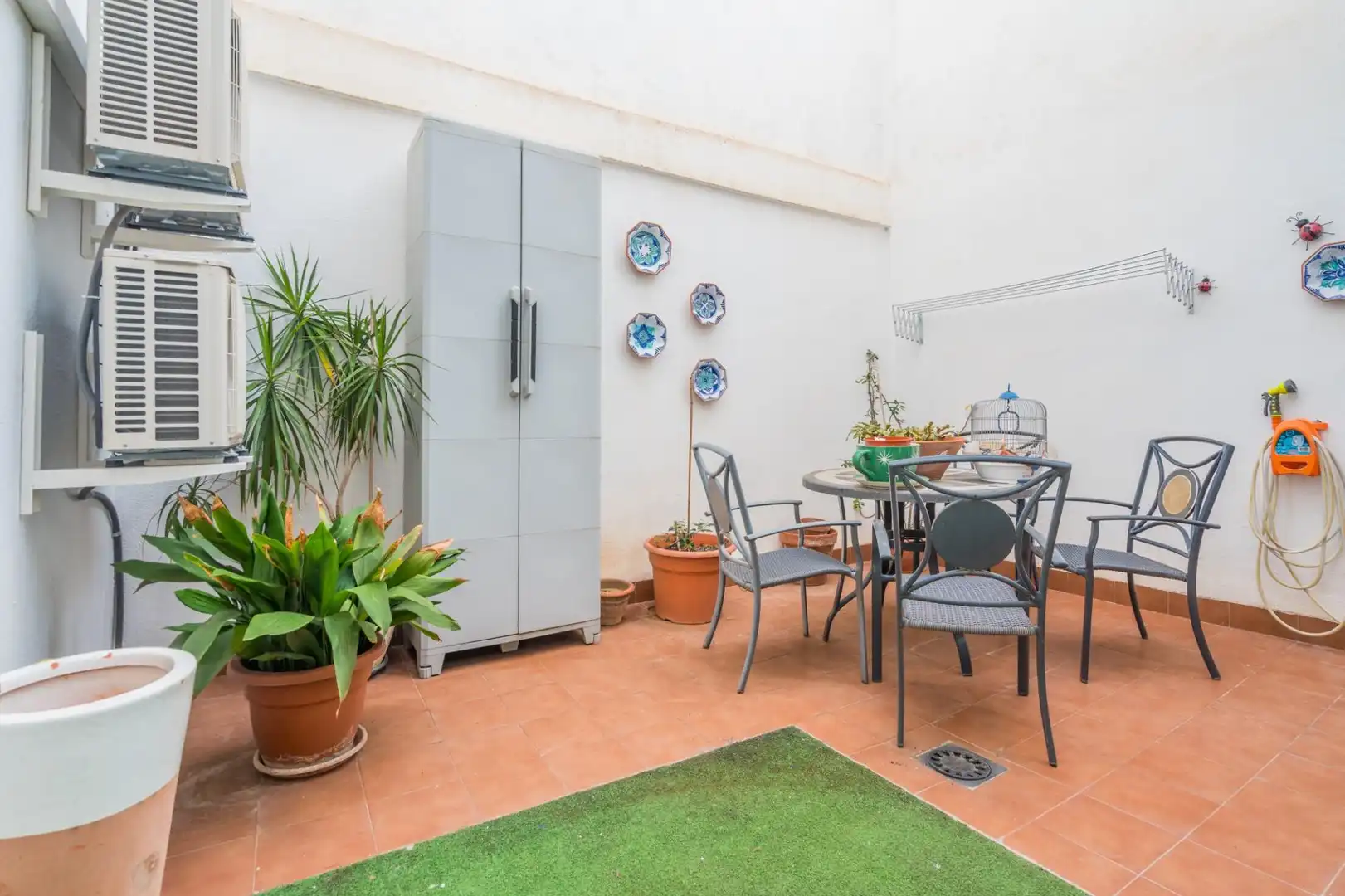 Terrace of Flat for sale in La Pobla de Vallbona  with Air Conditioner, Heating and Terrace