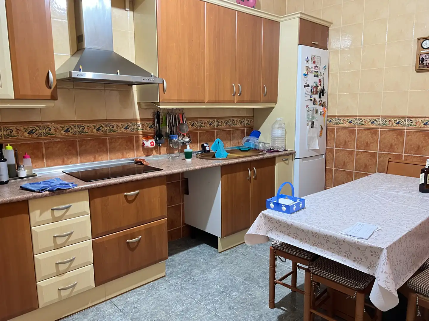 Cuina de Casa o xalet en venda en Herencia amb Aire condicionat, Calefacció i Moblat