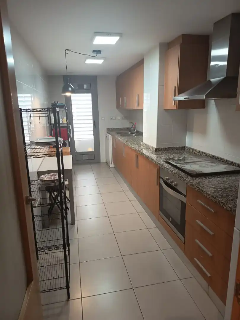 Cocina de Piso de alquiler en Burriana / Borriana con Aire acondicionado, Calefacción y Amueblado