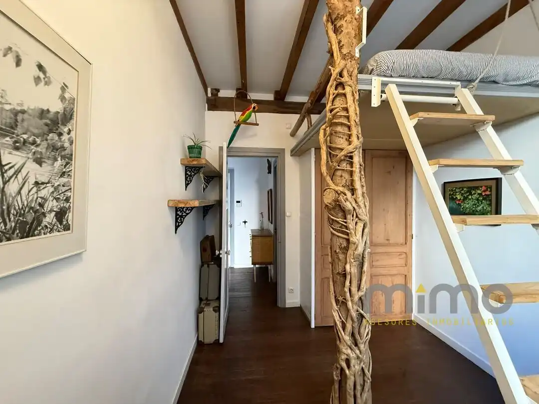 Bedroom of Flat for sale in Donostia - San Sebastián   with Heating, Terrace and Storage room