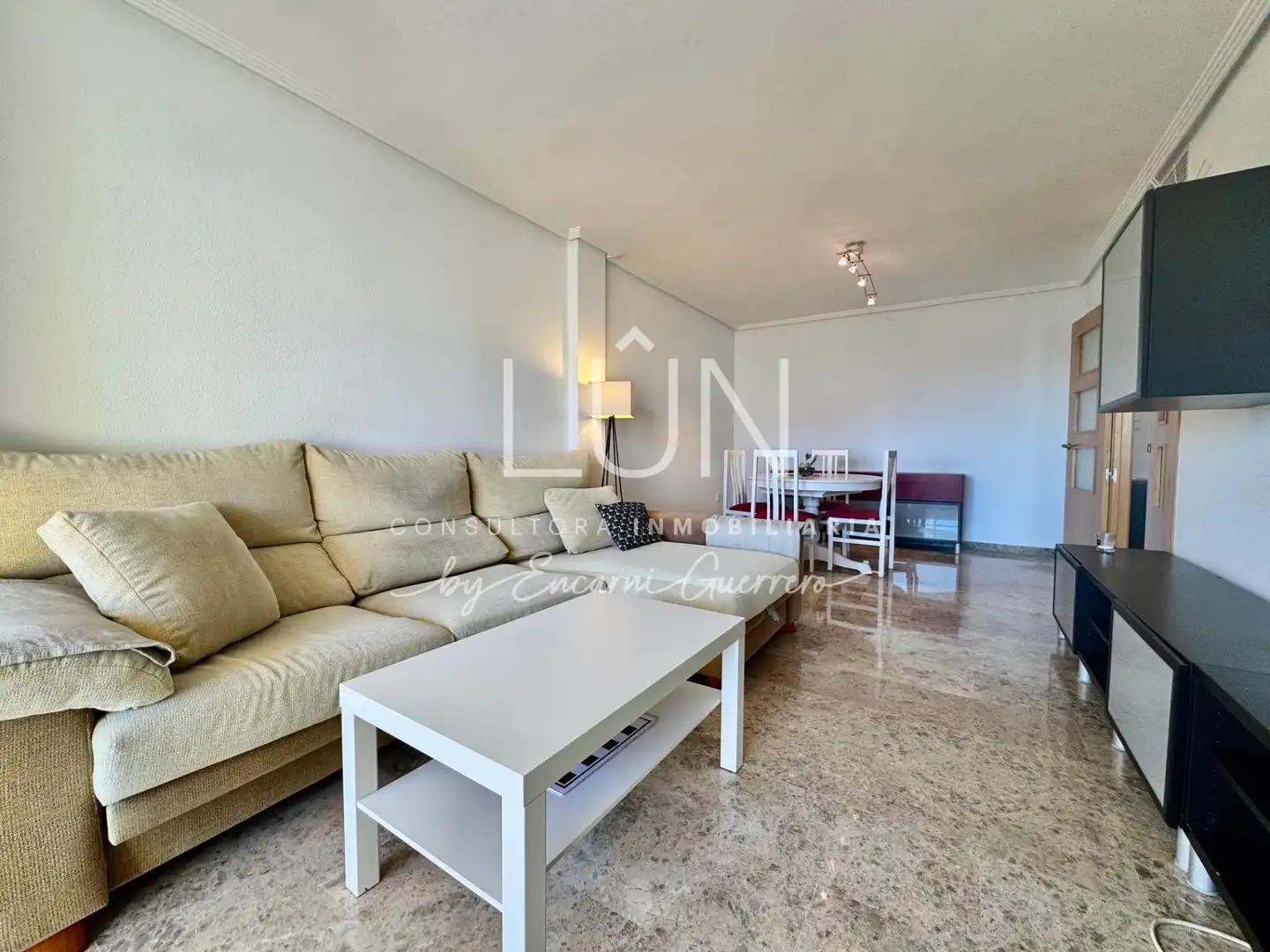 Sala de estar de Apartamento de alquiler en Molina de Segura con Aire acondicionado, Terraza y Amueblado