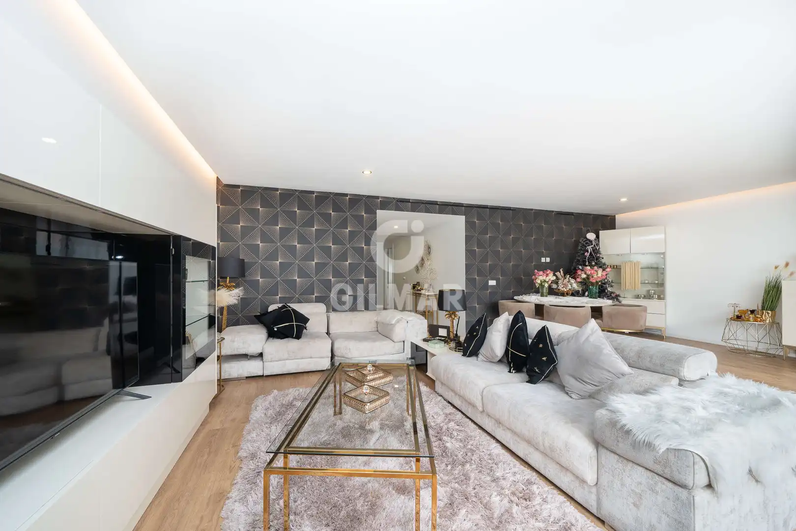 Living room of Flat for sale in Madrid  with Heating, Private garden and Storage room