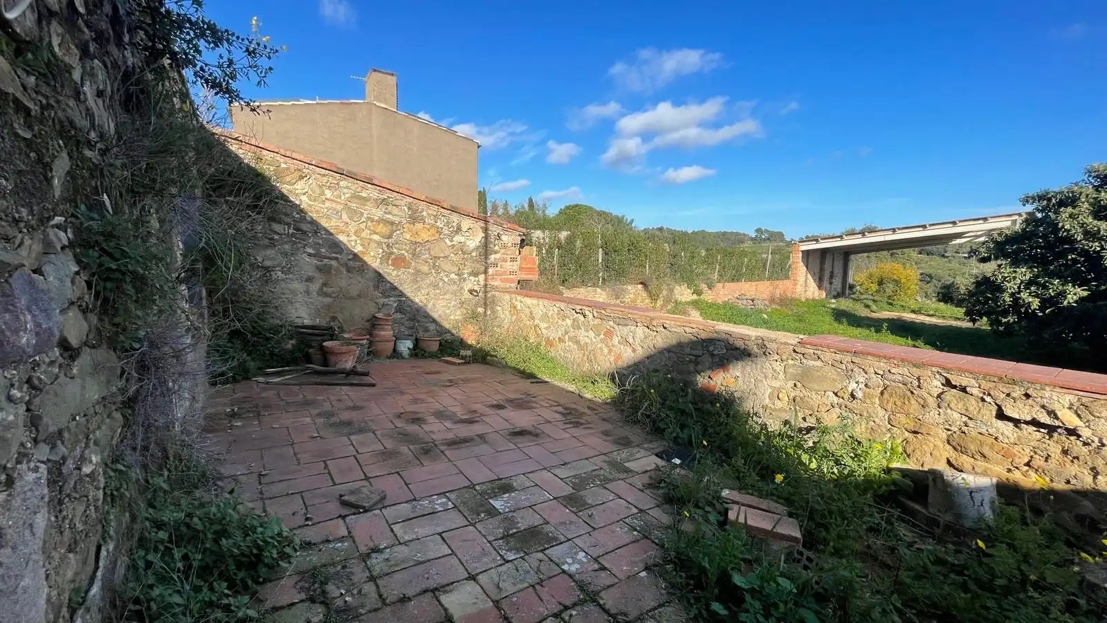 Terraza de Finca rústica en venta en Vilopriu con Jardín privado y Terraza