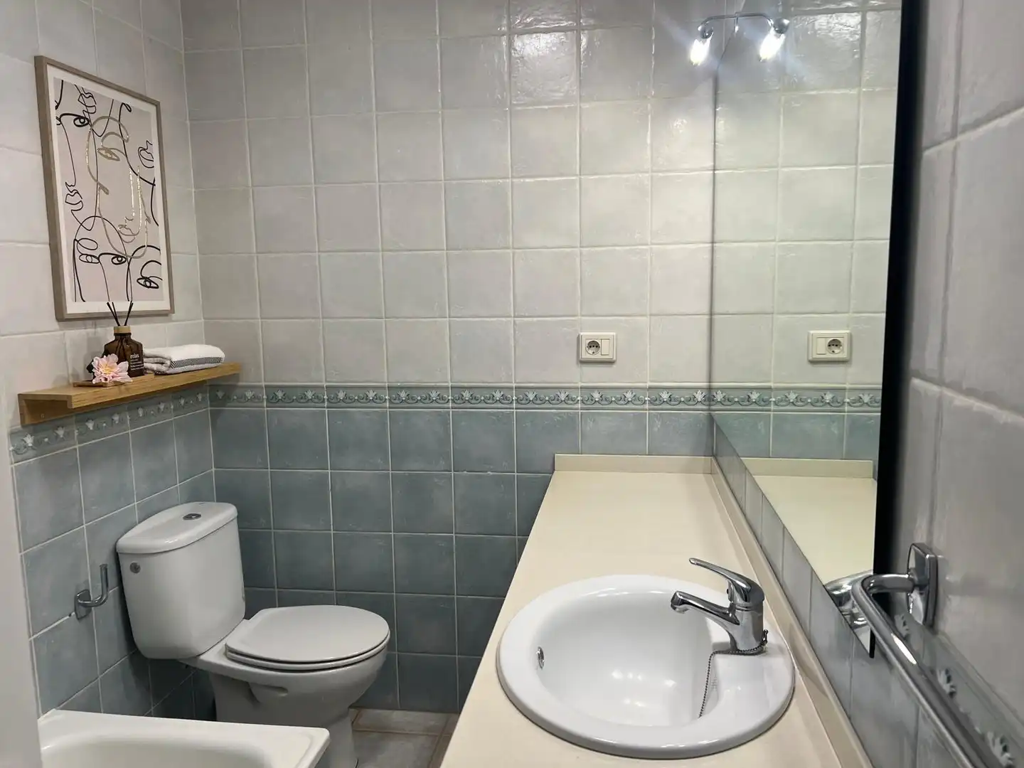 Bathroom of Flat for rent in Arona  with Terrace, Furnished and Balcony
