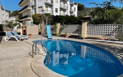 Piscina de Casa adosada de lloguer en Castell-Platja d'Aro amb Terrassa i Piscina