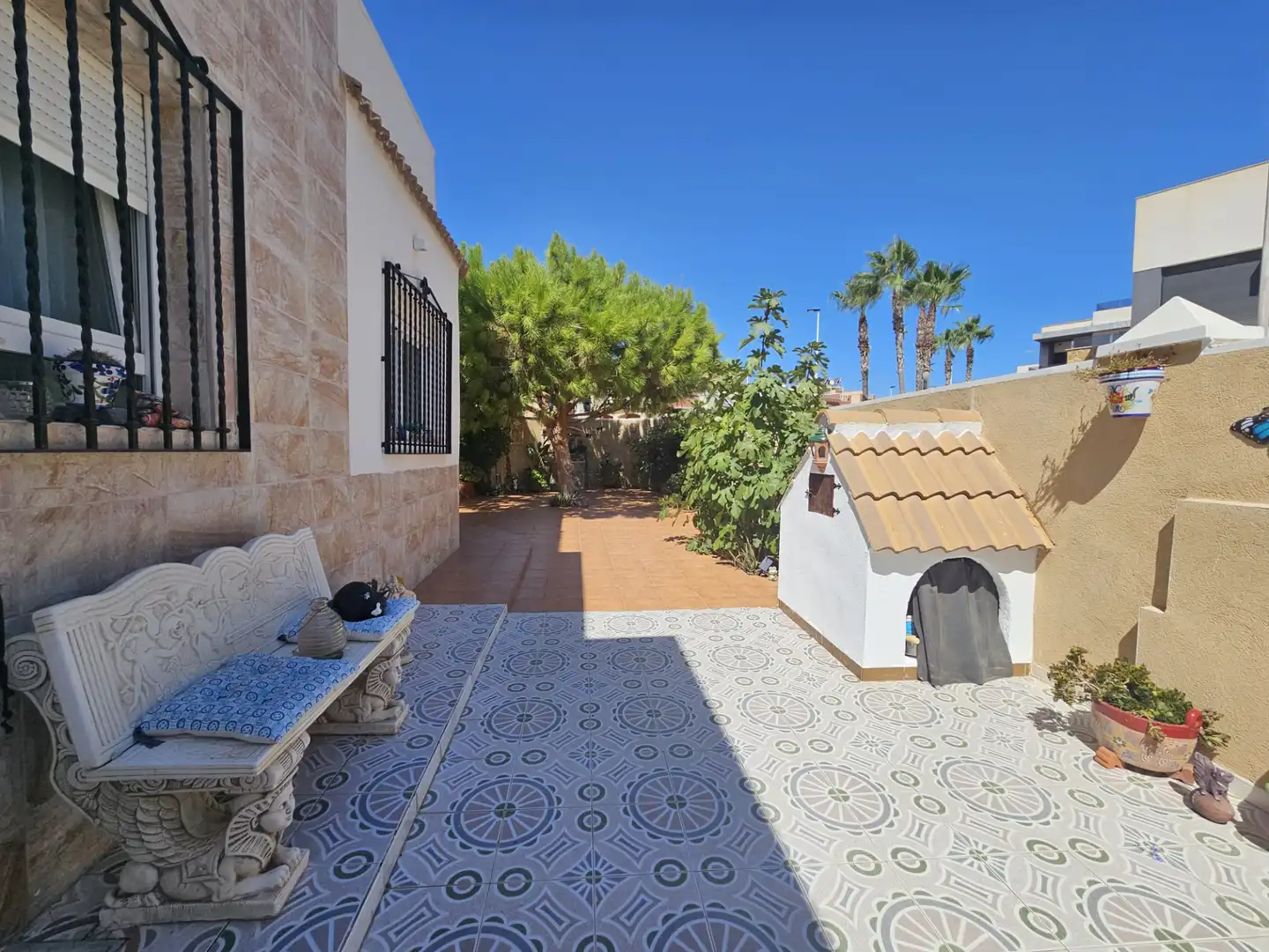 Jardín de Casa o chalet en venta en Torrevieja con Aire acondicionado, Jardín privado y Terraza
