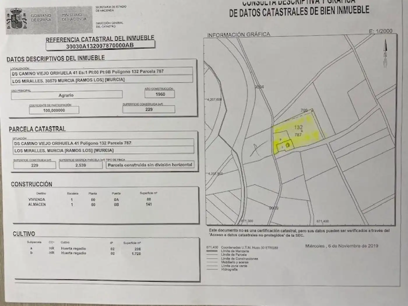 Casa o xalet en venda en Murcia