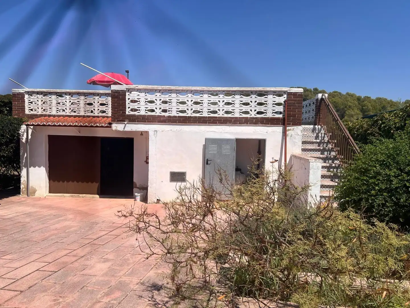Vista exterior de Casa o chalet en venta en Vilamarxant con Aire acondicionado, Jardín privado y Terraza