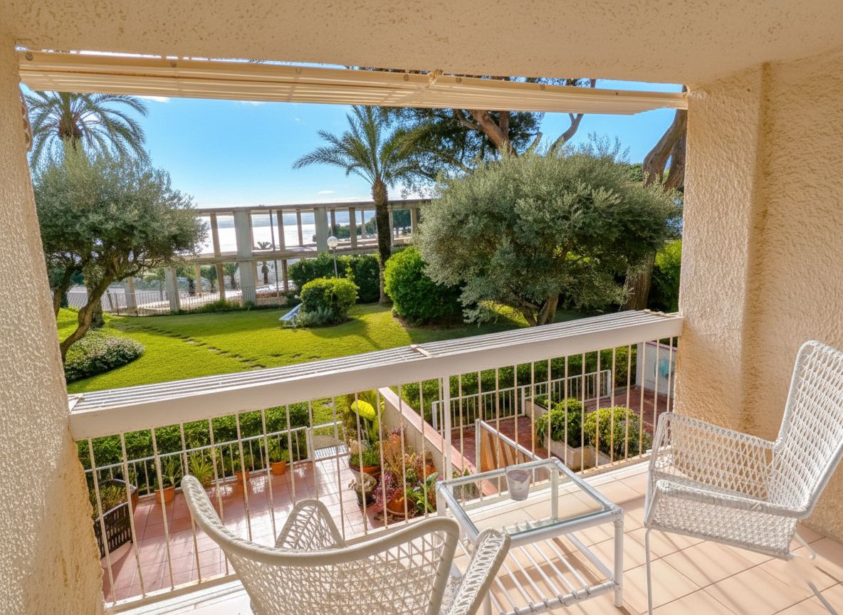 Terrassa de Apartament en venda en Castell d'Aro, Platja d'Aro i s'Agaró amb Terrassa, Moblat i Balcó