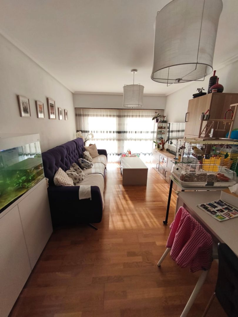 Living room of Flat for sale in Allariz  with Heating, Parquet flooring and Storage room