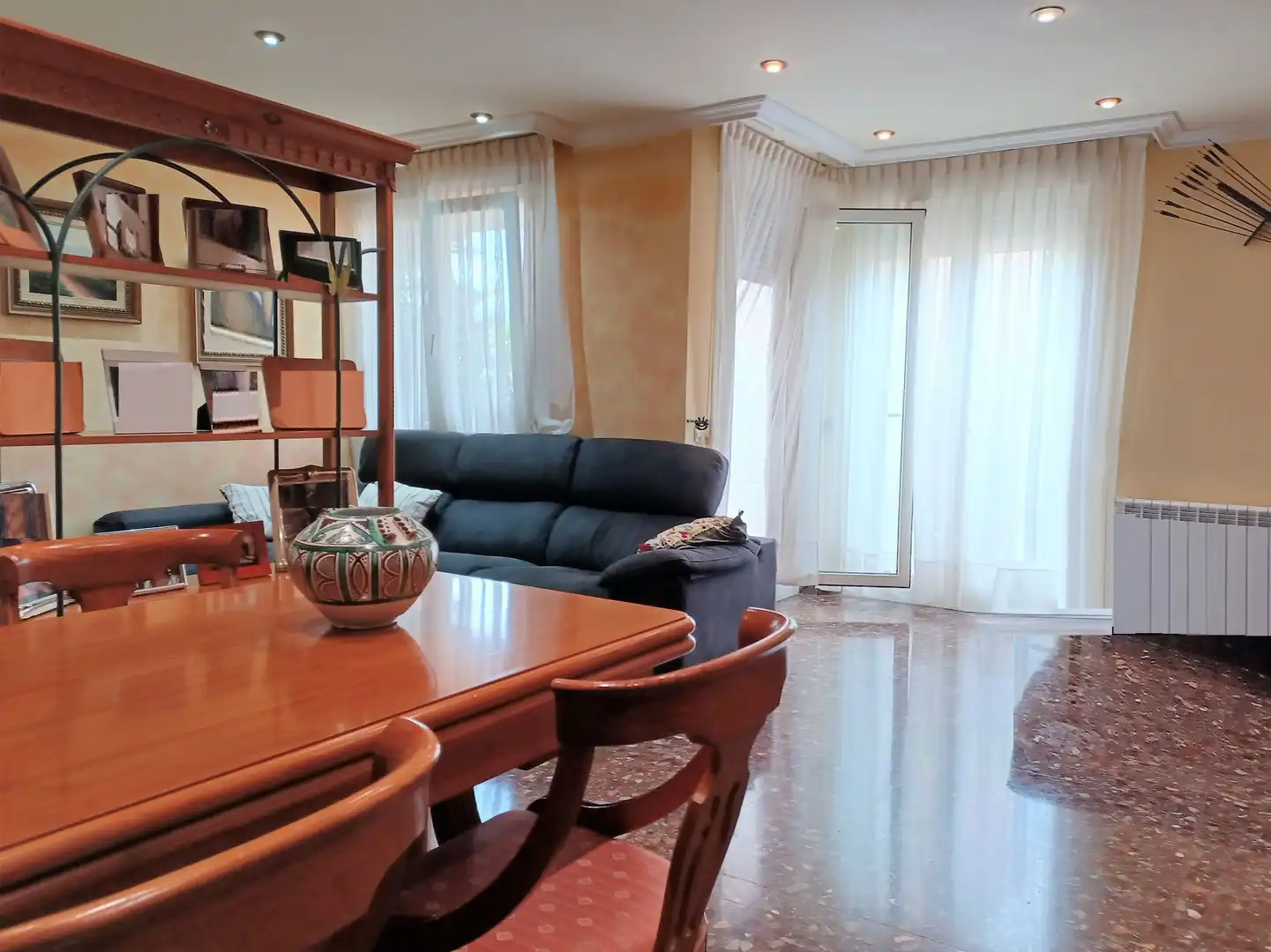 Living room of Flat for sale in Ontinyent  with Heating, Private garden and Terrace