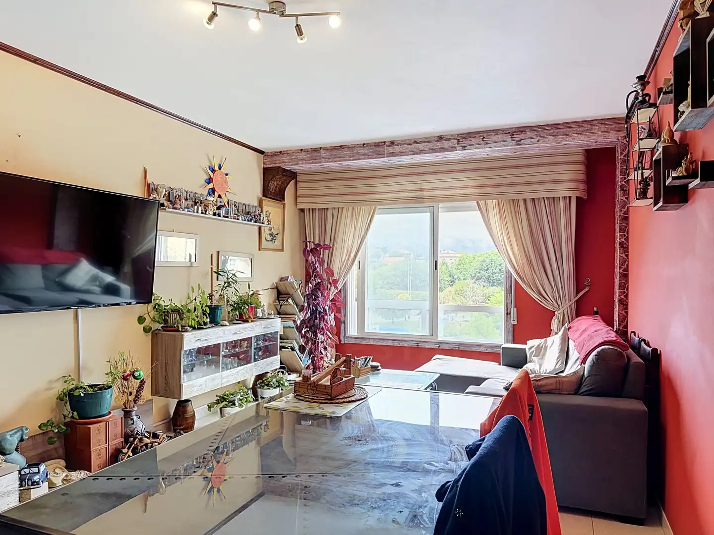 Sala de estar de Dúplex en venta en Poio