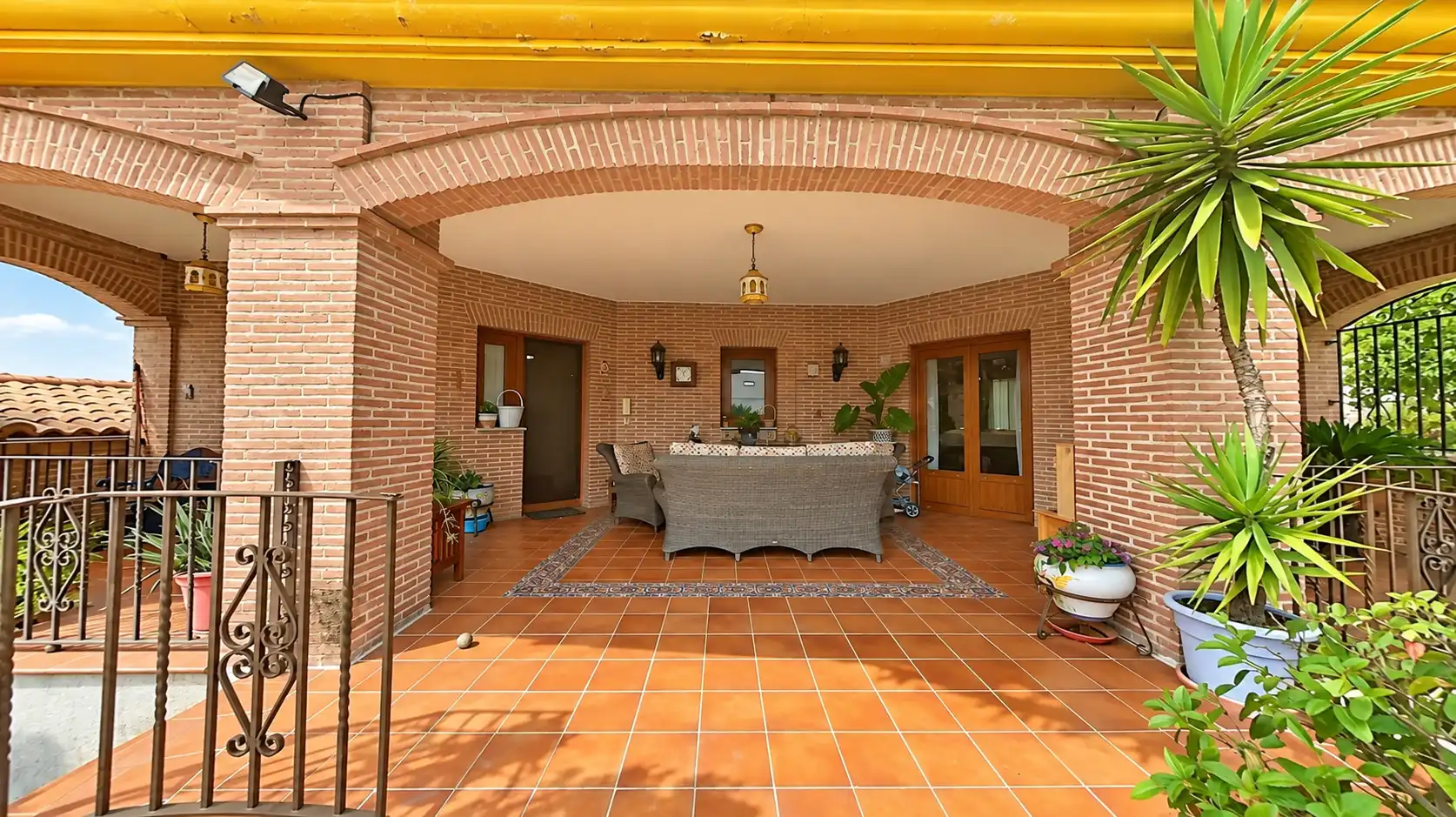 Terraza de Casa o chalet en venta en Pepino con Aire acondicionado, Calefacción y Jardín privado