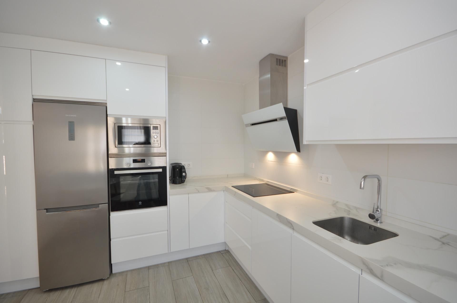 Kitchen of Single-family semi-detached for sale in El Puerto de Santa María  with Air Conditioner, Private garden and Terrace