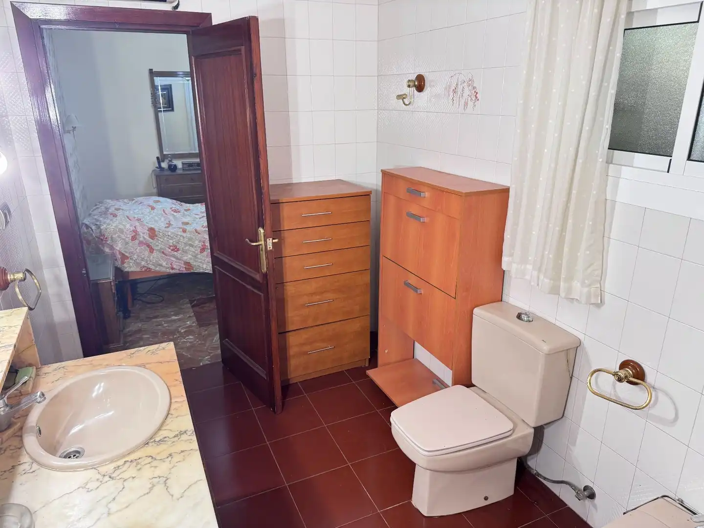 Bathroom of Houses for sale in Roquetas de Mar  with Air Conditioner, Storage room and Swimming Pool