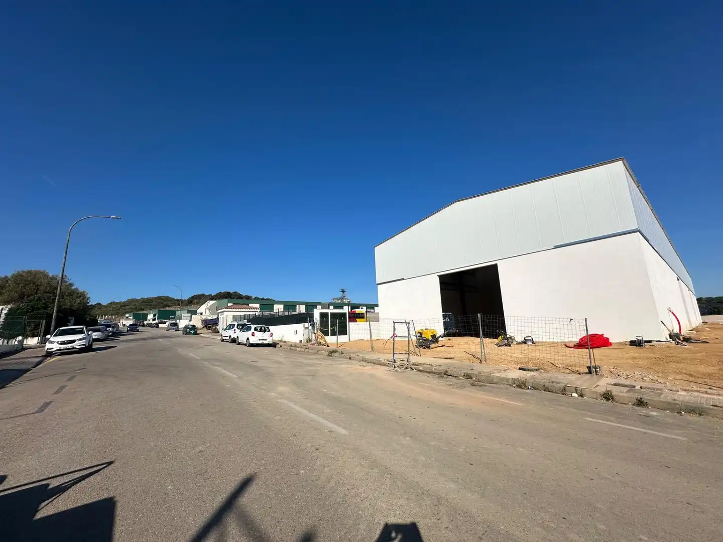 Vista exterior de Nave industrial de alquiler en Es Mercadal