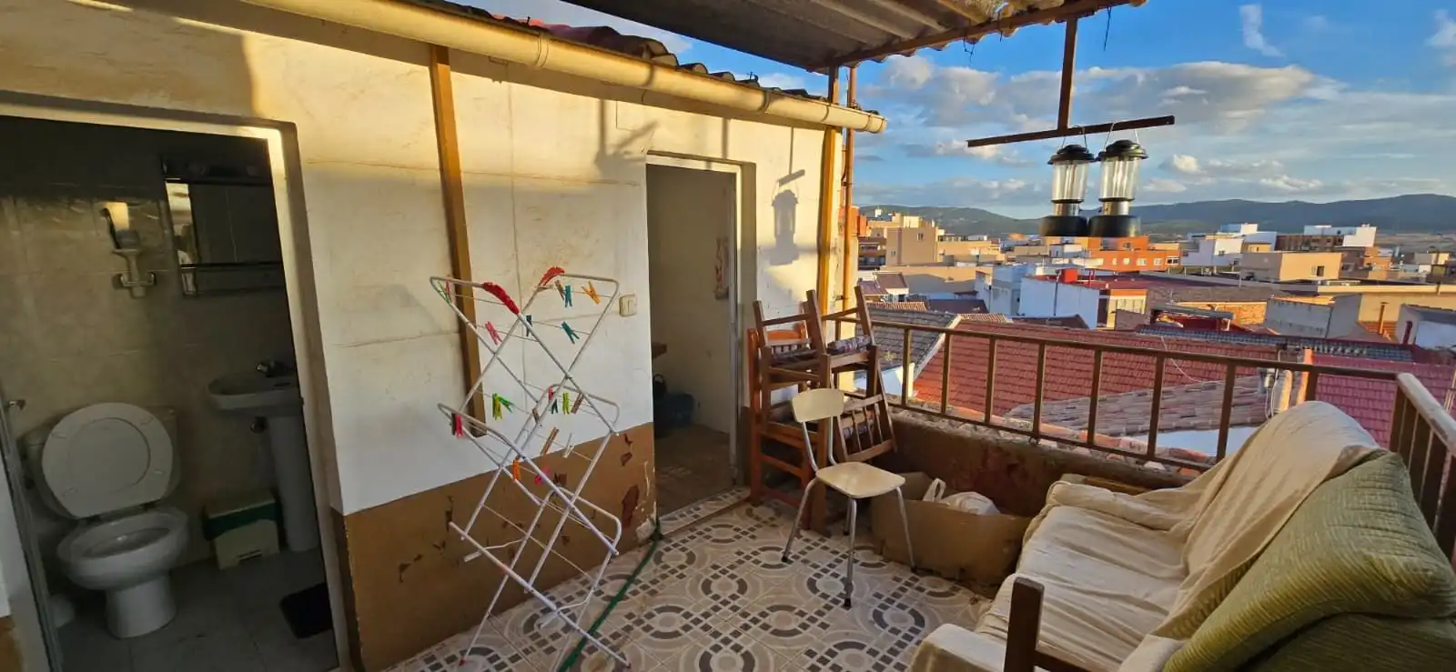 Balcony of Houses for sale in Puertollano  with Terrace, Storage room and Furnished