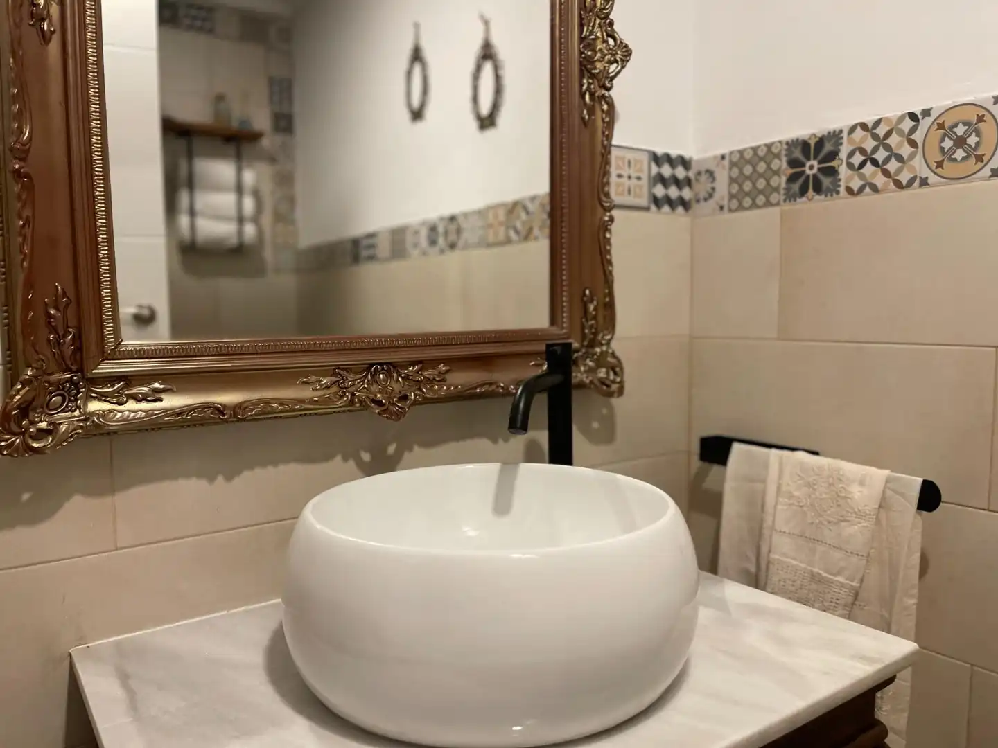 Badezimmer von Haus oder Chalet zur Miete in Requena mit Heizung und Terrasse