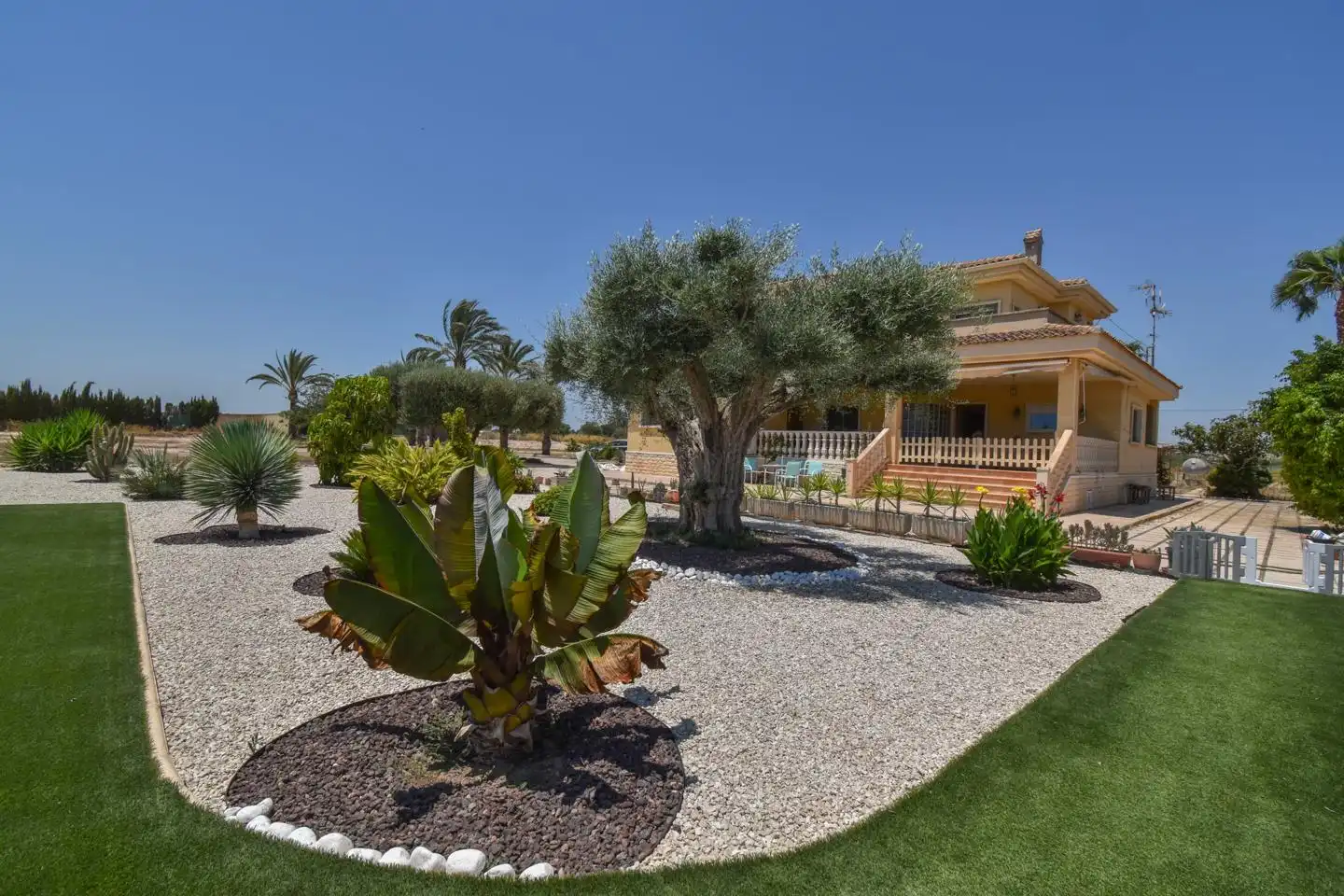 Jardí de Casa o xalet en venda en Elche / Elx amb Aire condicionat, Calefacció i Jardí privat