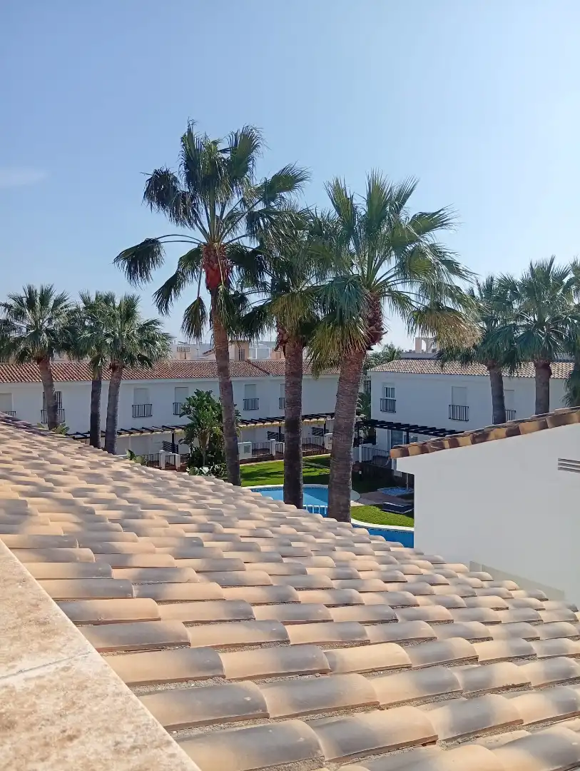 Vista exterior de Casa adosada en venta en Alcalà de Xivert con Aire acondicionado, Terraza y Amueblado