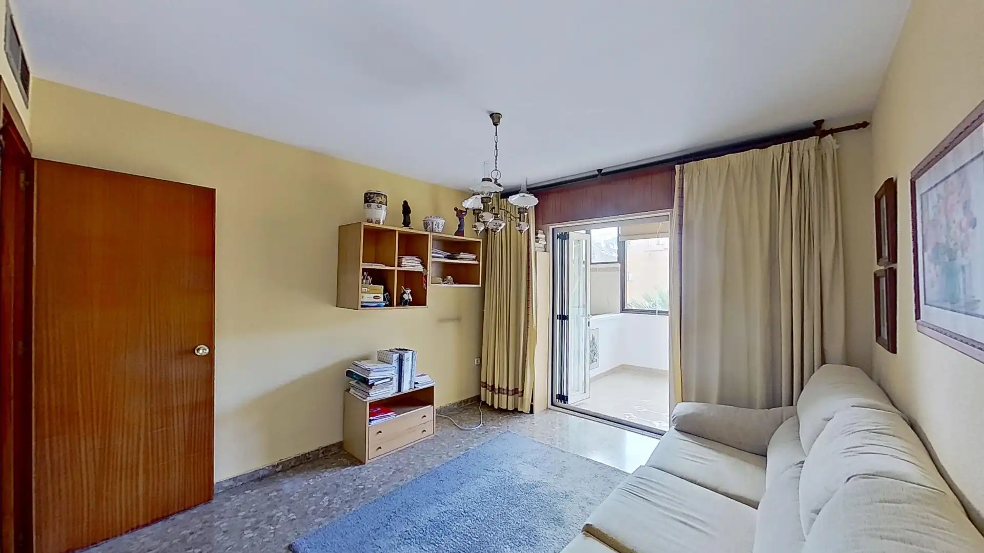 Sala de estar de Piso en venta en Málaga con Aire acondicionado, Trastero y Amueblado