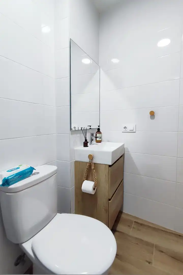 Baño de Finca rústica en venta en Bolbaite con Terraza y Amueblado
