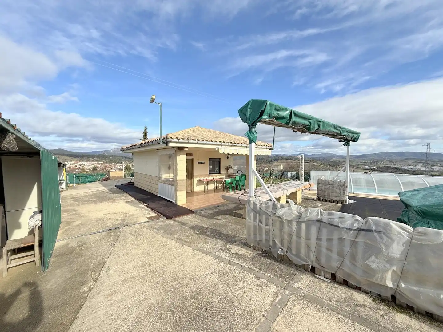 Terraza de Finca rústica en venta en Ayegui / Aiegi con Jardín privado