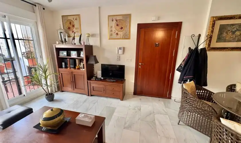 Living room of Flat for sale in Carboneras  with Air Conditioner, Terrace and Storage room