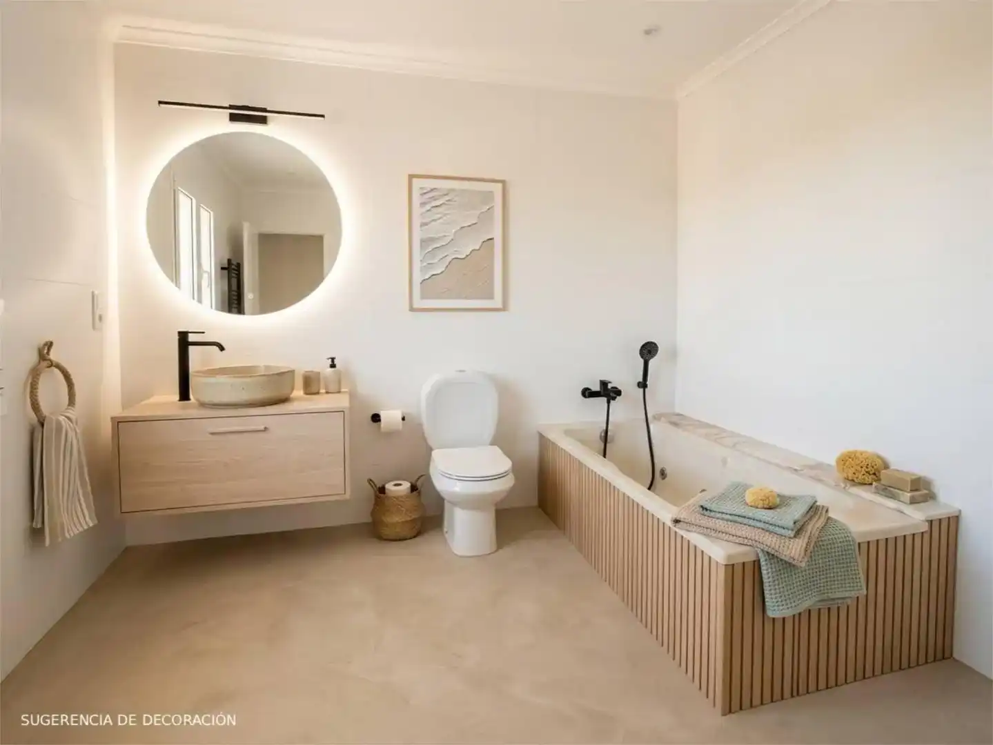 Baño de Casa adosada en venta en Els Poblets con Aire acondicionado