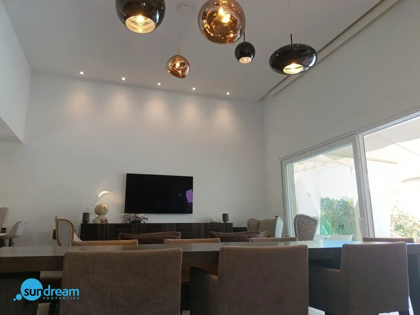Sala de estar de Casa o chalet en venta en Algorfa con Aire acondicionado, Calefacción y Jardín privado