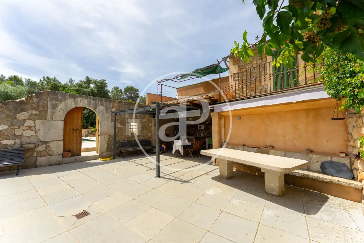 Terrassa de Casa o xalet en venda en Alaró amb Aire condicionat, Calefacció i Jardí privat
