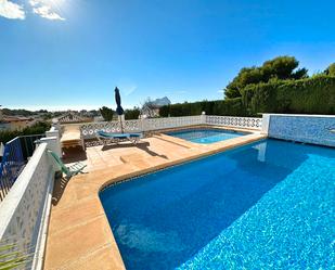 Swimming pool of House or chalet for sale in Calpe / Calp