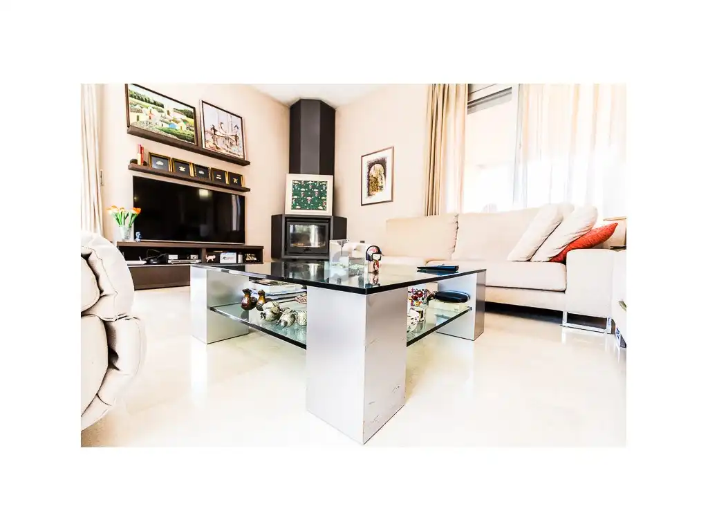 Sala de estar de Casa o chalet en venta en L'Alcúdia con Aire acondicionado, Jardín privado y Terraza