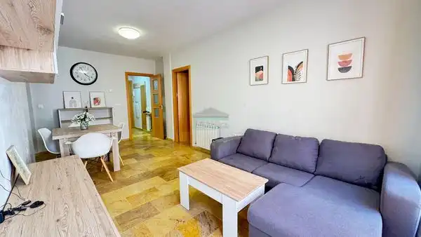 Living room of Flat for rent in Armilla  with Air Conditioner, Furnished and Oven