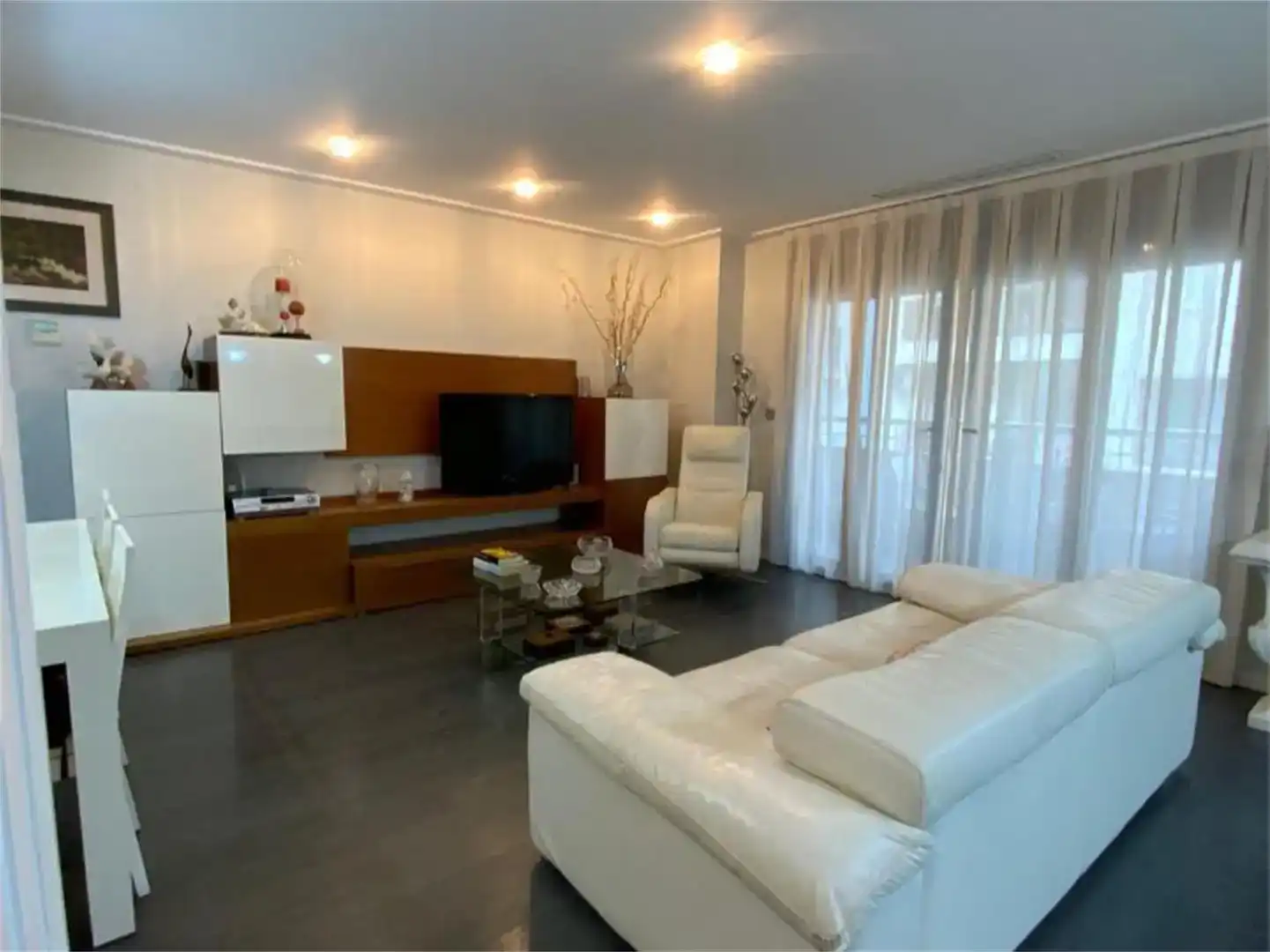 Sala de estar de Apartamento en venta en Torrevieja con Aire acondicionado y Balcón