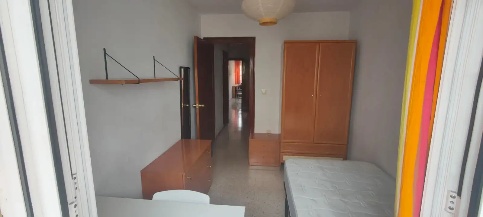 Schlafzimmer von Wohnung zur Miete in Jaén mit Klimaanlage, Möbliert und Gemeinschaftspool