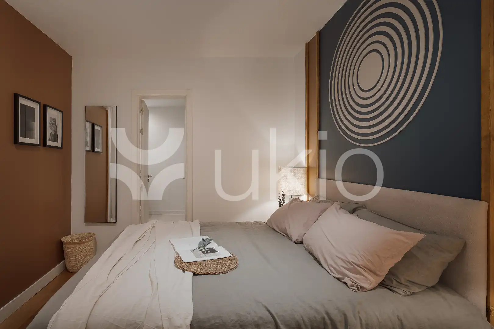 Habitación de Apartamento de alquiler en Madrid con Aire acondicionado, Calefacción y Amueblado