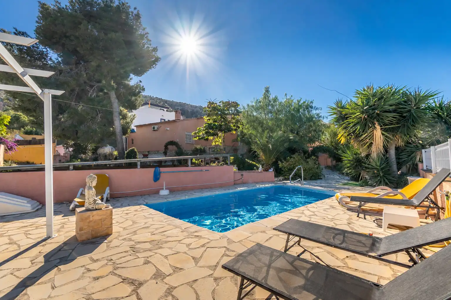Schwimmbecken von Haus oder Chalet zum Verkauf in L'Alfàs del Pi mit Schwimmbad