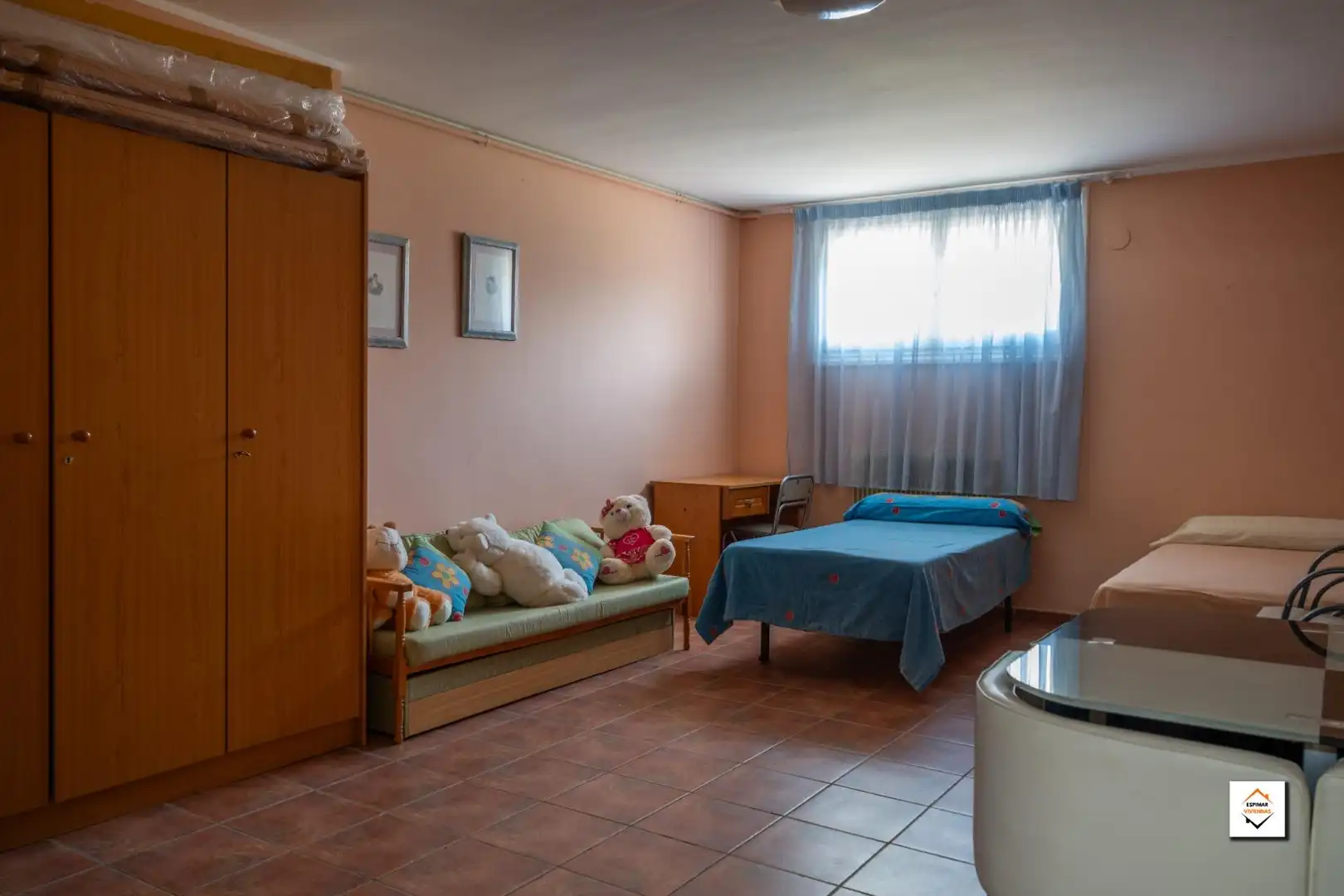 Bedroom of Houses for sale in Zaragoza  with Air Conditioner, Heating and Private garden