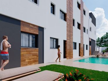 Adossat amb piscina en venda a Nueva Torrevieja - Aguas Nuevas