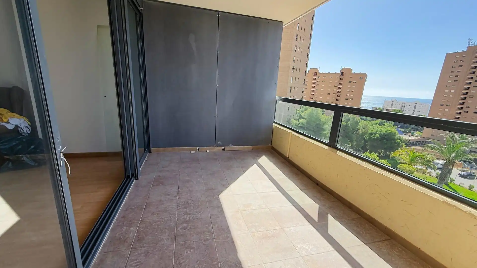Terrassa de Pis en venda en Benidorm amb Aire condicionat, Jardí privat i Terrassa