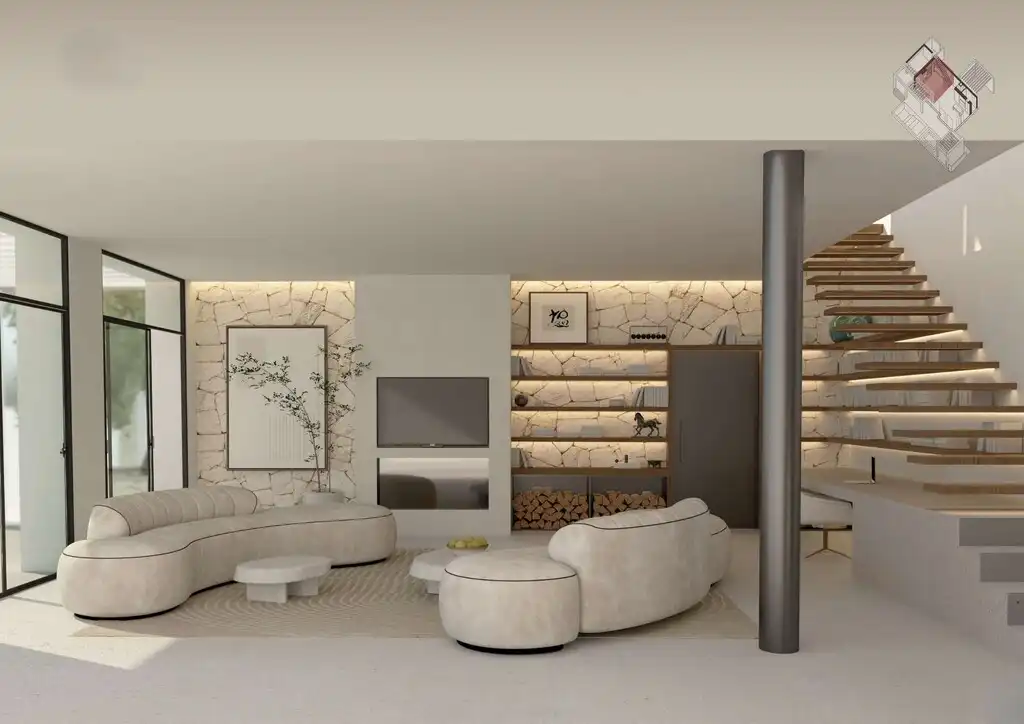 Living room of Land for sale in Santanyí