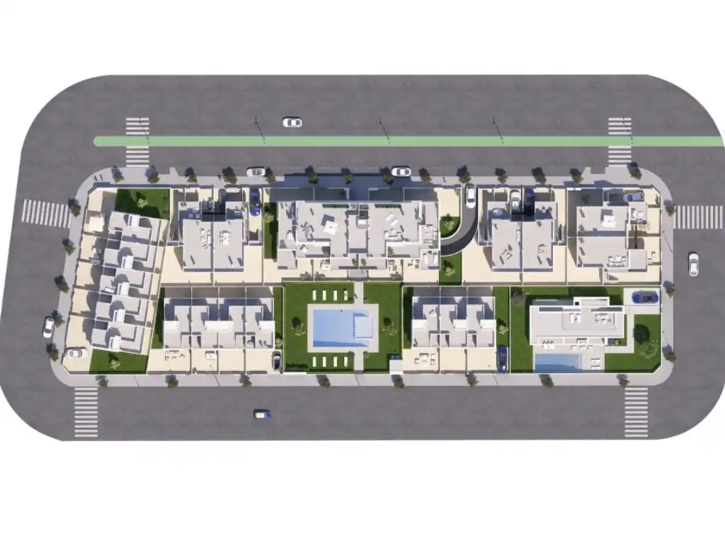 Vista exterior de Casa o chalet en venta en Pilar de la Horadada con Aire acondicionado, Jardín privado y Piscina