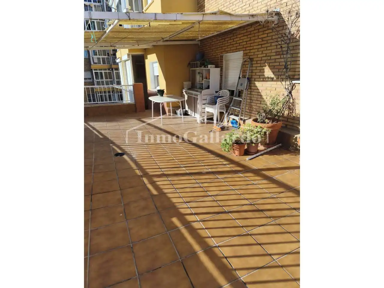 Terrace of Flat for sale in Málaga  with Air Conditioner, Terrace and Storage room