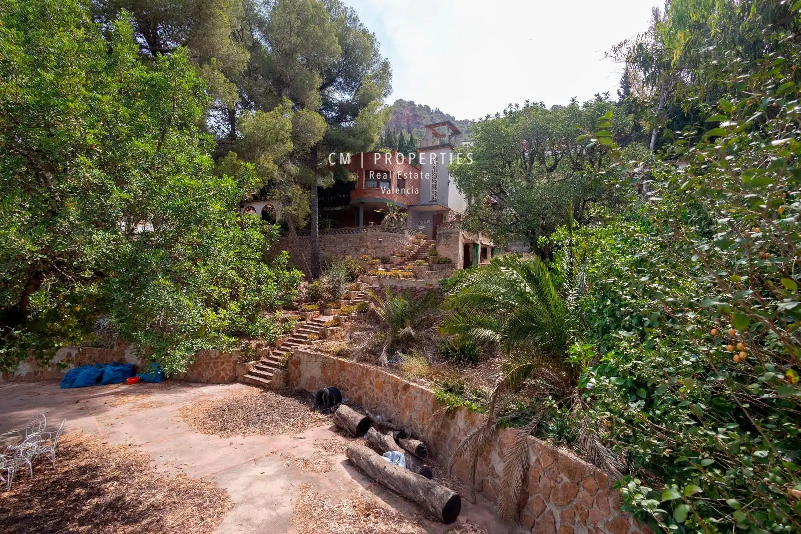 Jardín de Casa o chalet en venta en Náquera con Aire acondicionado, Terraza y Piscina